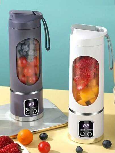 🥤 Portable Electric Blender Bottle – Rechargeable USB Smoothie Maker | Fresh Juice Anywhere